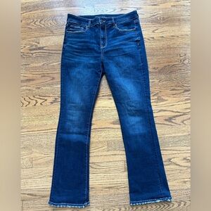 American Eagle High Rise Skinny Kick Jeans